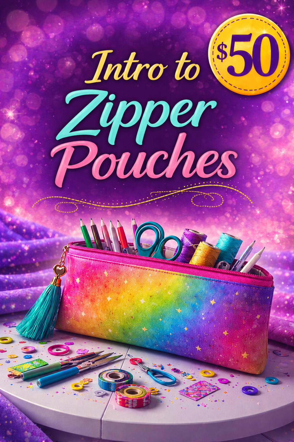 Zipper Pouch Class
